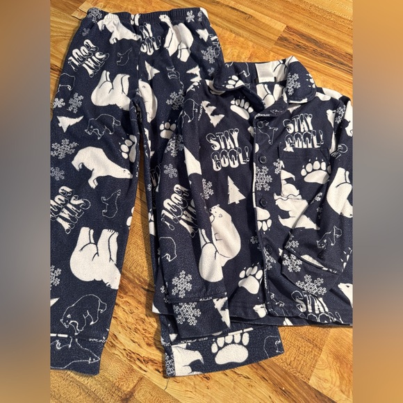 Joe Boxer Kids Pajama Set - Navy and White - Picture 2 of 3